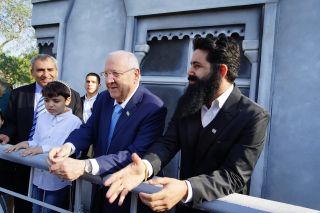 Суккот у Президента Израиля, фото Израиль в лицах