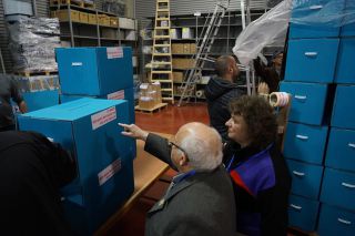 Пресс-тур GPO в Оперативный центр ЦИК, фото Израиль в лицах