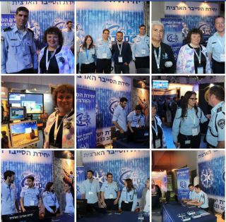 Полиция Израиля на выставке КИБЕРТЕХ-2015, фоторепортаж