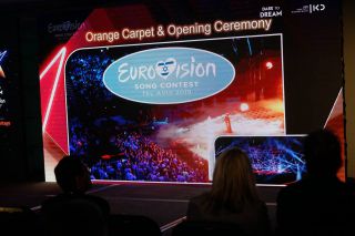 Пресс-конференция перед Евровидением -2019 в Тель-Авиве, фото Израиль в лицах