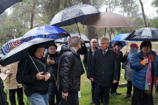 Почтили память жертв Холокоста в Беларуси, фото Израиль в лицах