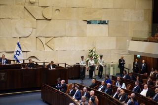Присяга депутатов Кнессета 22 созыва, фото Израиль в лицах