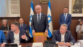 Биньямин Нетаниягу после голосования по утверждению государственного бюджета на 2026