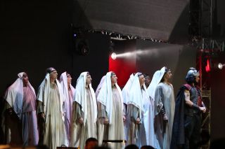 Опера Набукко - генеральная репетиция в Иерусалима, фото Израиль в лицах