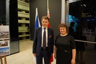 Прием посольства Беларуси, фото Израиль в лицах