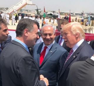 Исраэль Кац и Дональд Трамп
