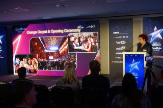 Пресс-конференция перед Евровидением -2019 в Тель-Авиве, фото Израиль в лицах