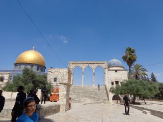 Подъем на Храмовую гору, фото Израиль в лицах
