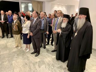 Прием в резиденции посла России, 14 октября