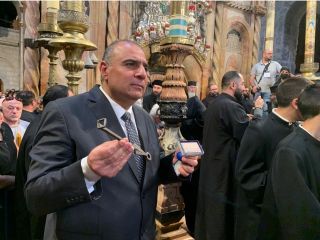 Схождение Благодатного Огня, фото Израиль в лицах