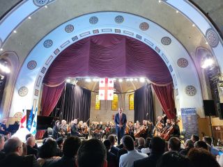Приём посла Грузии, фото Израиль в лицах
