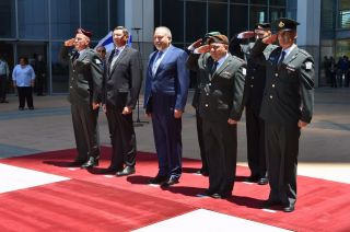 Авигдор Либерман вступил в  должность министра обороны, фото Ариэль Хермони