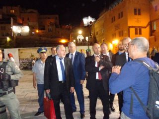 Визит Президента Болгарии к Стене Плача, фото Израиль в лицах, А.Токарь