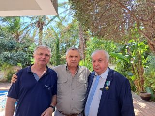 Встреча в резиденции посла Казахстана, фото Израиль в лицах