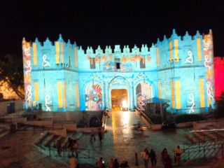 Фестиваль света в Иерусалиме, фото Израиль в лицах