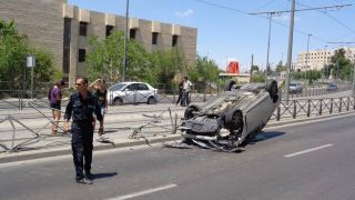 ДТП в Иерусалиме, фото Израиль в лицах