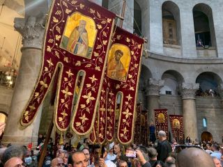 Схождение Благодатного Огня, фото Израиль в лицах