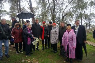 Почтили память жертв Холокоста в Беларуси, фото Израиль в лицах
