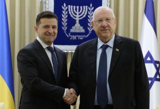 Pres. Rivlin &amp; Ukrainian Pres. Zelensky