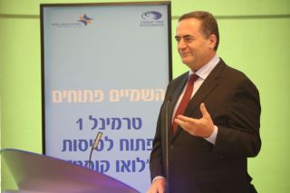 Министр транспорта и разведки Исраэль Кац