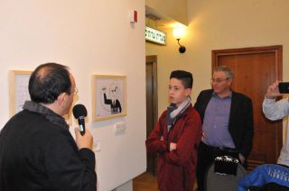 Конкурс карикатур в Иерусалиме, фоторепортаж Израиль в лицах