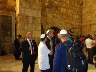 Визит Президента Болгарии к Стене Плача, фото Израиль в лицах, А.Токарь