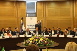 В Кнессете проходит крупнейшая в его истории межпарламентская конференция, фото Израиль в лицах, А.Токарь