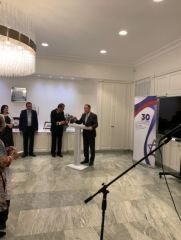 Прием в резиденции посла России, 14 октября, фото Израиль в лицах