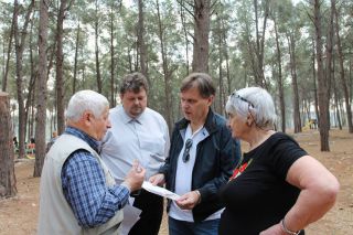 Выезд белорусского землячества в сосновый лес под Модиином, фоторепортаж Израиль в лицах