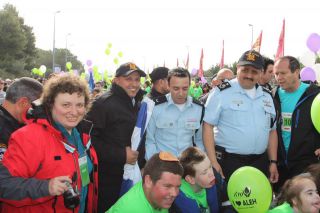 Полиция на Иерусалимском марафоне - 2017, фото Израиль в лицах