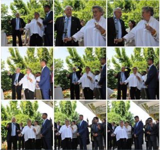Послы в резиденции президента Израиля, фоторепортаж Израиль в лицах