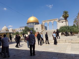 Подъем на Храмовую гору, фото Израиль в лицах