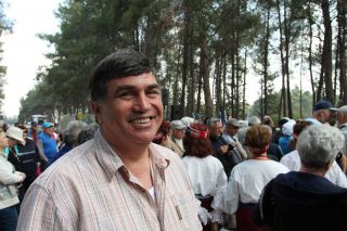 Гена Пекер. Выезд белорусского землячества в сосновый лес под Модиином, фоторепортаж Израиль в лицах