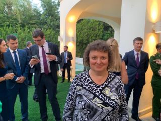 Прием в резиденции посла России, 14 октября, фото Израиль в лицах