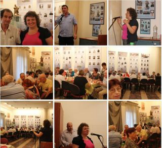 Вечер в белорусской общине Иерусалима, фоторепортаж Израиль в лицах