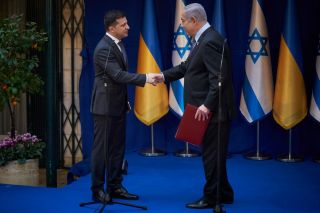 Владимир Зеленский и Биньямин Нетаниягу