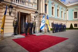Встреча Президента Украины с Президентом Государства Израиль