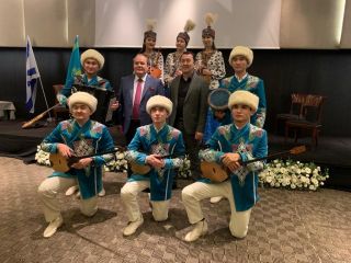 Приём Посольства Казахстана, фото Израиль в лицах