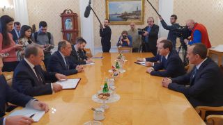Ицхак Герцог встретился с Сергеем Лавровым