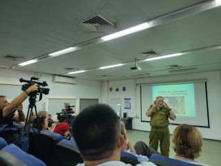 Пресс-тур GPO на базу ЦАХАЛа Цеелим, фото Израиль в лицах