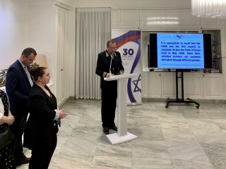 Прием в резиденции посла России, 14 октября