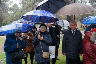 Почтили память жертв Холокоста в Беларуси, фото Израиль в лицах