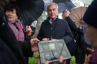 Почтили память жертв Холокоста в Беларуси, фото Израиль в лицах