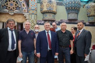 Встреча посла Беларуси с представителями русскоязычных СМИ Израиля, фото Израиль в лицах