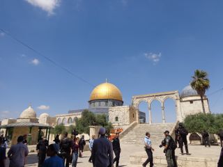 Подъем на Храмовую гору, фото Израиль в лицах