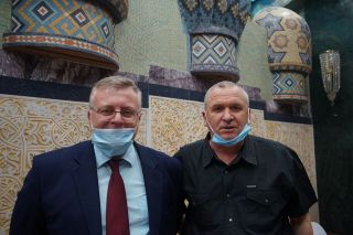 Встреча посла Беларуси с представителями русскоязычных СМИ Израиля, фото Израиль в лицах