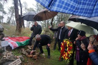Почтили память жертв Холокоста в Беларуси, фото Израиль в лицах