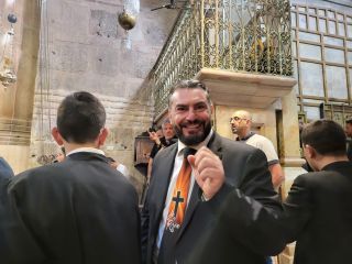 Схождение Благодатного Огня, фото Израиль в лицах