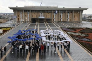 В Кнессете состоялось празднование шестьдесят восьмой годовщины, фото пресс-службы Кнессета