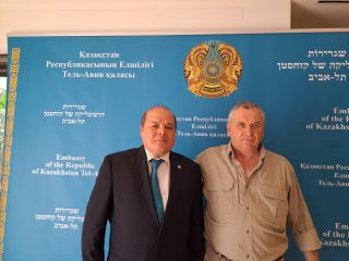 Встреча в резиденции посла Казахстана, фото Израиль в лицах